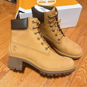 Timberland Kinsley 6" WP Boot - Wheat Nubuck, Women Size 10US [TB0A14BS 231]